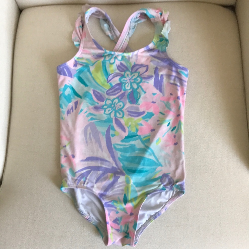 Lilly Pulitzer girls one piece swimsuit